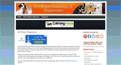 Desktop Screenshot of petwaterdispensers.net